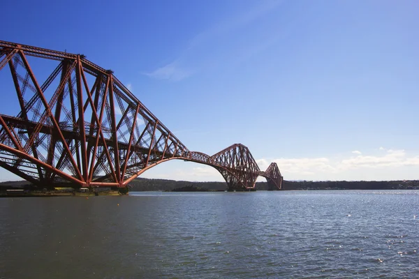 Forth Rail Bridge from South Queensferry, Scotland — Stock Photo, Image