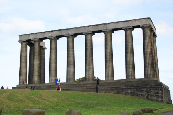Putative Parthenon in Calton hill in Edinburgh — Stock Photo, Image
