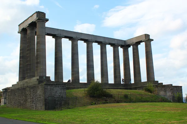 Putative Parthenon in Calton hill in Edinburgh — Stock Photo, Image