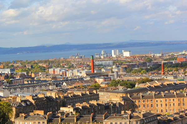 View from the Calton Hill in Edinburgh — Stock Photo, Image