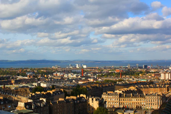 Vue de la colline Calton à Édimbourg — Photo