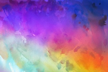 Suluboya dokusu çok renkli arkaplan