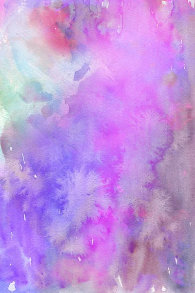 Watercolor Texture Background Very Colorful — Stock Photo, Image