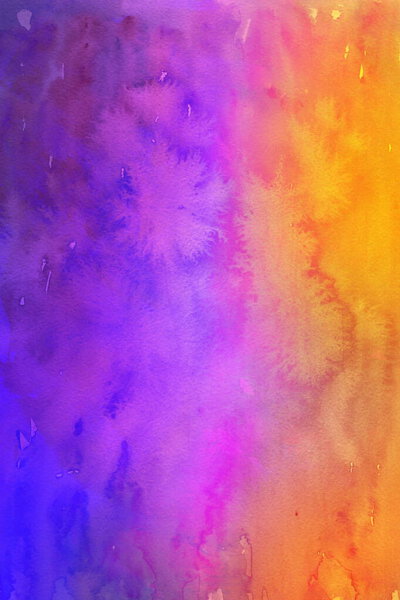 Watercolor texture background very colorful