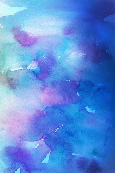Watercolor Texture Background Very Colorful — Stock Photo, Image