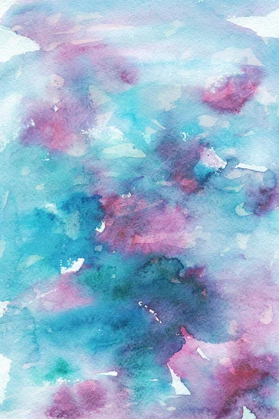 Watercolor Texture Background Very Colorful — Stock Photo, Image