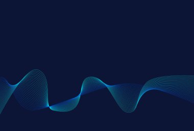 soyut mavi dalga arkaplanı