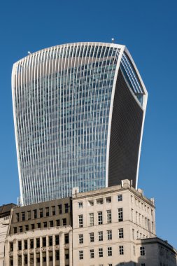 Londra - 13 Mart: Londra o Walkie Talkie binada görünümünü