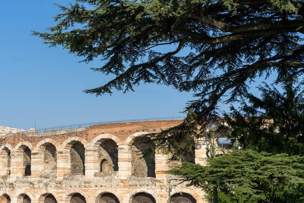 VERONA, ITALIA - 24 DE MARZO: Vista de la Arena en Verona Italia en — Foto de Stock