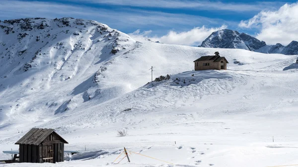 Pordoi, Trentino/Italien - 26 mars: Visa i ett kapell i Dolo — Stockfoto