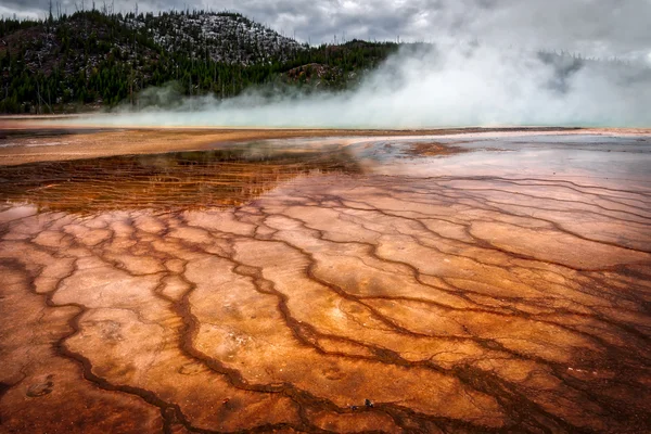 Grand Prismatic Spring — Stockfoto