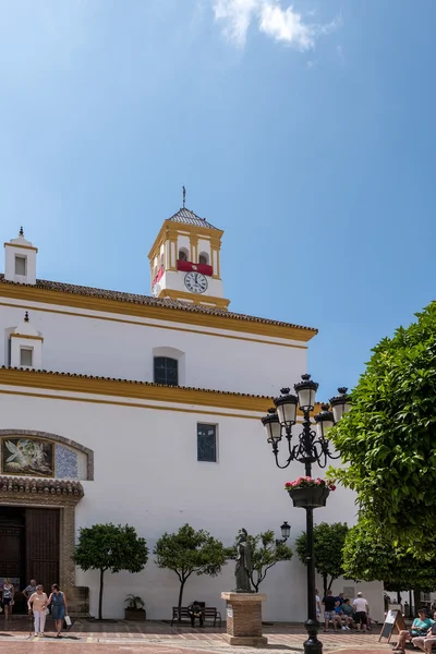 MARBELLA, ANDALUCIA / SPANIA - 23 MAI: Fațada Bisericii — Fotografie, imagine de stoc