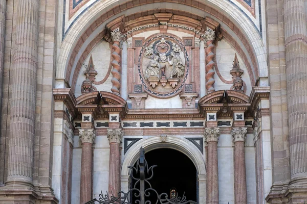 Malaga, Andalusië/Spanje - 25 mei: Close-up weergave van een ingang — Stockfoto