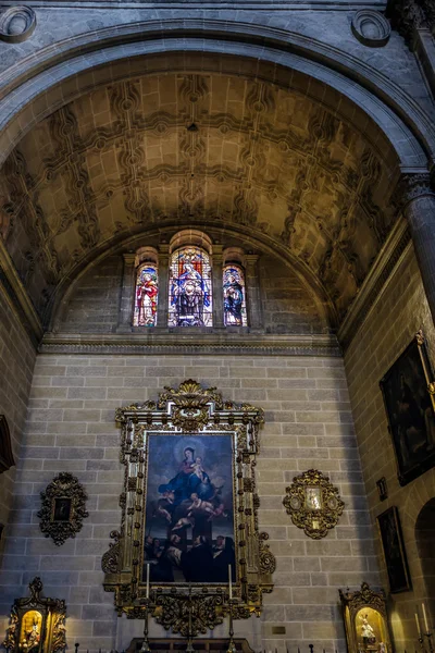 MALAGA, ANDALUCIA / SPAIN - MAY 25: Interior View of the Cathedra — стоковое фото