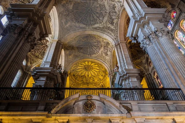 MALAGA, ANDALUCIA / SPAIN - MAY 25: Interior View of the Cathedra — стоковое фото