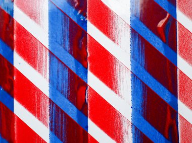 Londra/İngiltere'de - 15 Haziran: Aziz Katherine duvara boyalı soyut