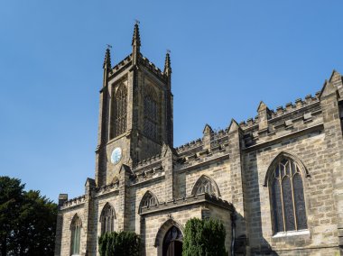 East Grinstead, West Sussex'deki / / Uk - 23 Temmuz: St Swithun'ın görünümünü