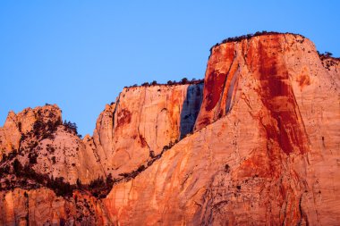 Sunrise Zion dağlarda