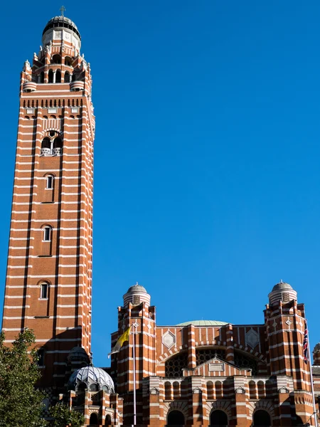 London / uk - 15. august: blick auf die Westminster Cathedral in london — Stockfoto