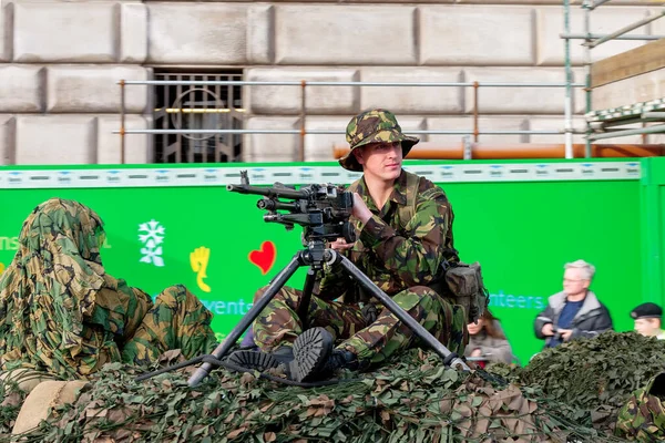 Londres Reino Unido Novembro Royal Marines Lord Mayor Show London — Fotografia de Stock