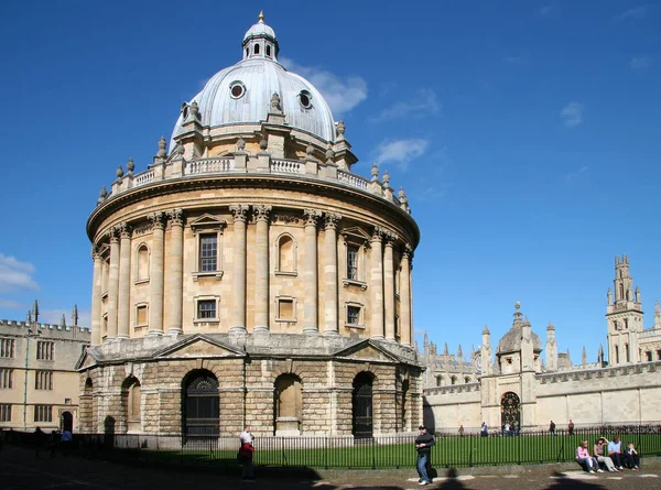 Oxford Oxfordshire Marca 2005 Kamera Radcliffe Oxfordzie Niezidentyfikowani Ludzie — Zdjęcie stockowe