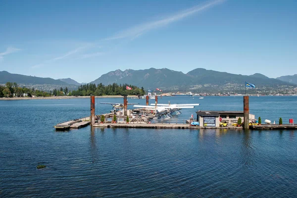 Vancouver Britische Kolumbien Kanada August Wasserflugzeug Flughafen Vancouver August 2007 — Stockfoto