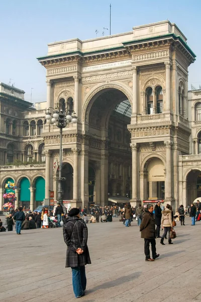 Milan Italy Europe February Body Language Milan February 2008 Unidentified — Stock Photo, Image