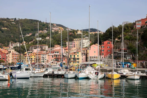 Lerici Liguria Itália Abril Barcos Porto Lerici Ligúria Itália Abril — Fotografia de Stock