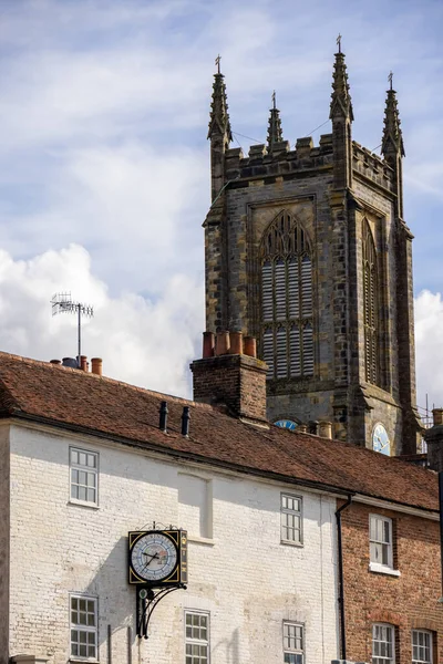 East Grinstead West Sussex April Town Clock East Grinstead West — Stock Photo, Image