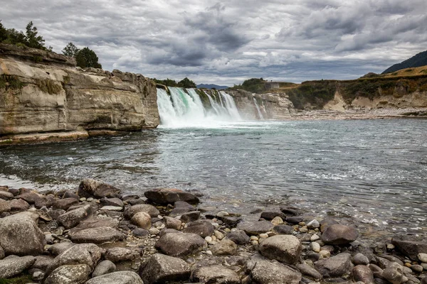 Vista Cascada Maruia Nueva Zelanda — Foto de Stock