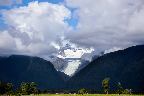 Scenic View Van Fox Glacier Nieuw Zeeland — Stockfoto