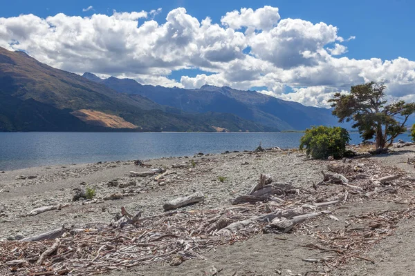 Malerischer Blick Auf Den Lake Wanaka Neuseeland — Stockfoto