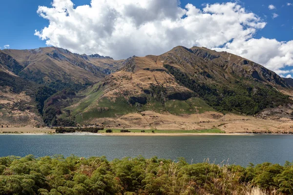 Vista Panoramica Sul Lago Wanaka — Foto Stock