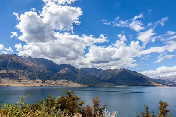 Landschappelijk Uitzicht Lake Wanaka Nieuw Zeeland — Stockfoto