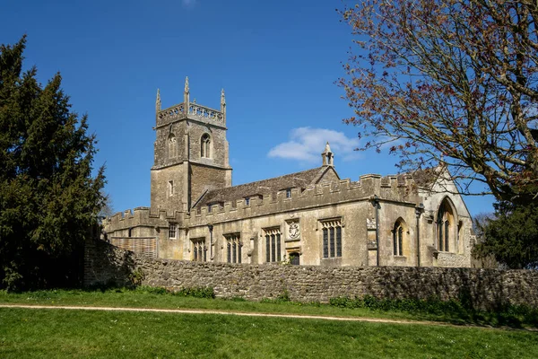 Swindýn Wiltshire Velká Británie Pohled Kostel Marie Lydiard Parku Swindonu — Stock fotografie