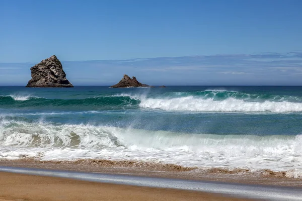 Den Orörda Kusten Vid Sandfly Bay — Stockfoto