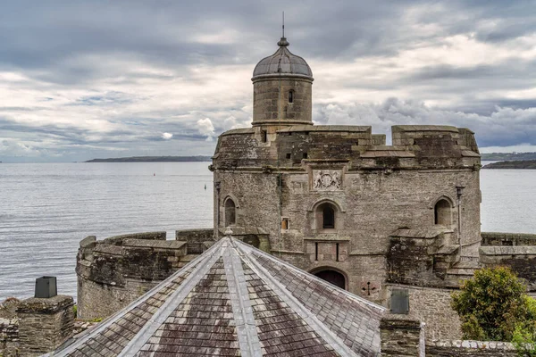 Mawes Cornwall May View Castle Mawes Cornwall May 2021 — 图库照片