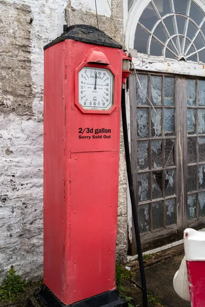 Mawes Cornwall Egyesült Királyság May Old Fuel Pump Mawes Cornwall — Stock Fotó