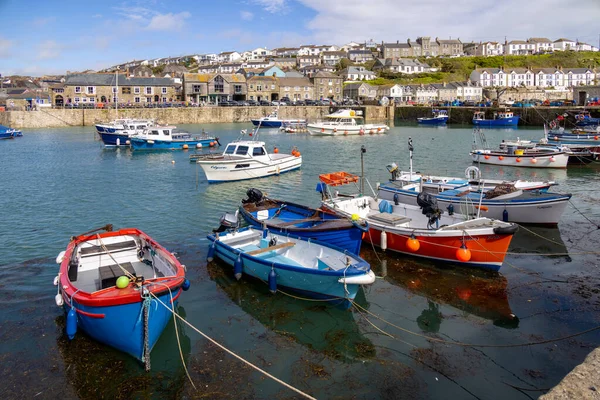 Porthleven Cornwall May Ansicht Der Stadt Und Des Hafens Porthleven — Stockfoto