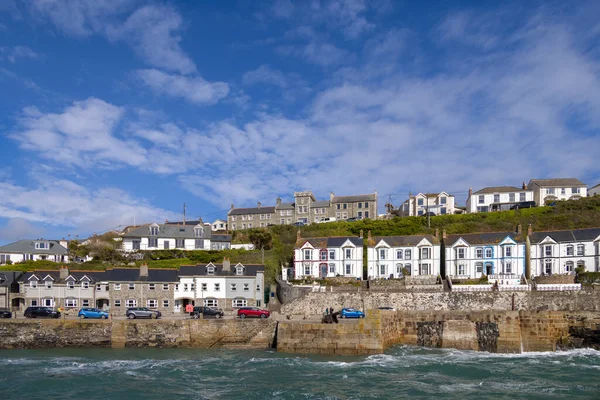 Porthleven Cornwall Mei Zicht Stad Haven Porthleven Cornwall Mei 2021 — Stockfoto