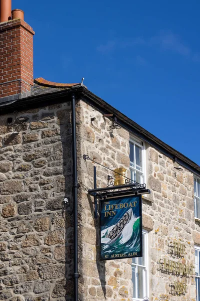 Ives Cornwall Reino Unido Maio Vista Lifeboat Inn Ives Cornwall — Fotografia de Stock