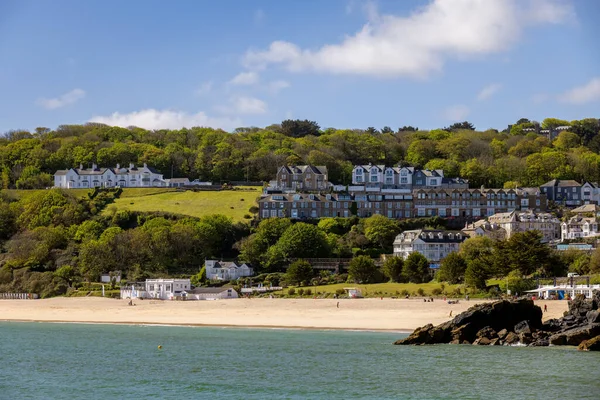 Ives Cornwall Reino Unido Maio Vista Praia Porthminster Ives Cornwall — Fotografia de Stock