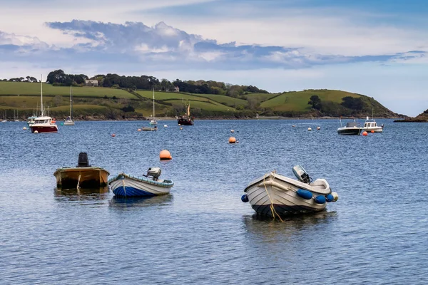 Helford Cornwall Reino Unido Mayo Vista Desde Helford Creek Marea —  Fotos de Stock