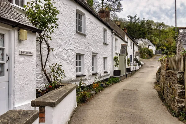 Helston Cornwall Мая Типичные Дома Helston Cornwall Мая 2021 — стоковое фото