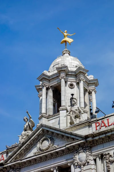 Londra Luglio Replica Statua Dorata Anna Pavlova Ballerina Classica Londra — Foto Stock