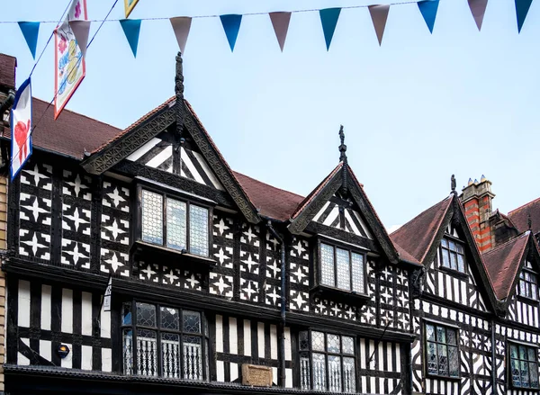 Shrewsbury Shropshire July View Old Buildings Shrewsbury Shropshire July 2021 — Stock Photo, Image