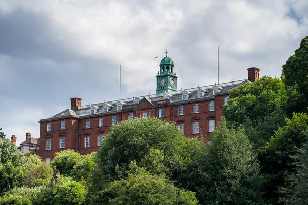 Shrewsbury Shropshire Reino Unido Julho Vista Shrewsbury School Shrewsbury Shropshire — Fotografia de Stock