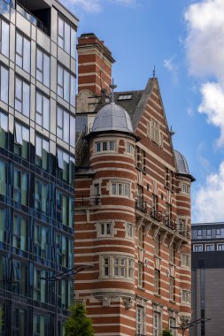 Liverpool, İngiltere - 14 Temmuz 2021 'de Liverpool, İngiltere' de Ak Yıldız Binası