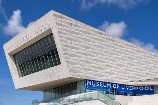 Liverpool Juli Zicht Het Museum Liverpool Engeland Juli 2021 — Stockfoto