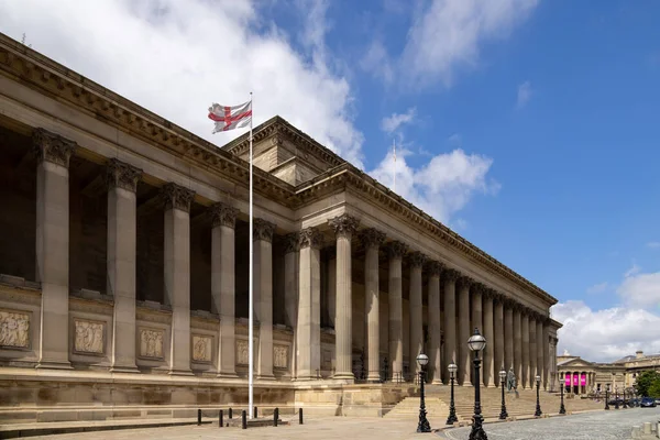 Liverpool Reino Unido Julio Vista Georges Hall Liverpool Inglaterra Julio — Foto de Stock